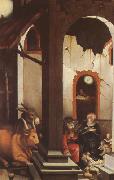 Hans Baldung Grien The Nativity (mk08) oil